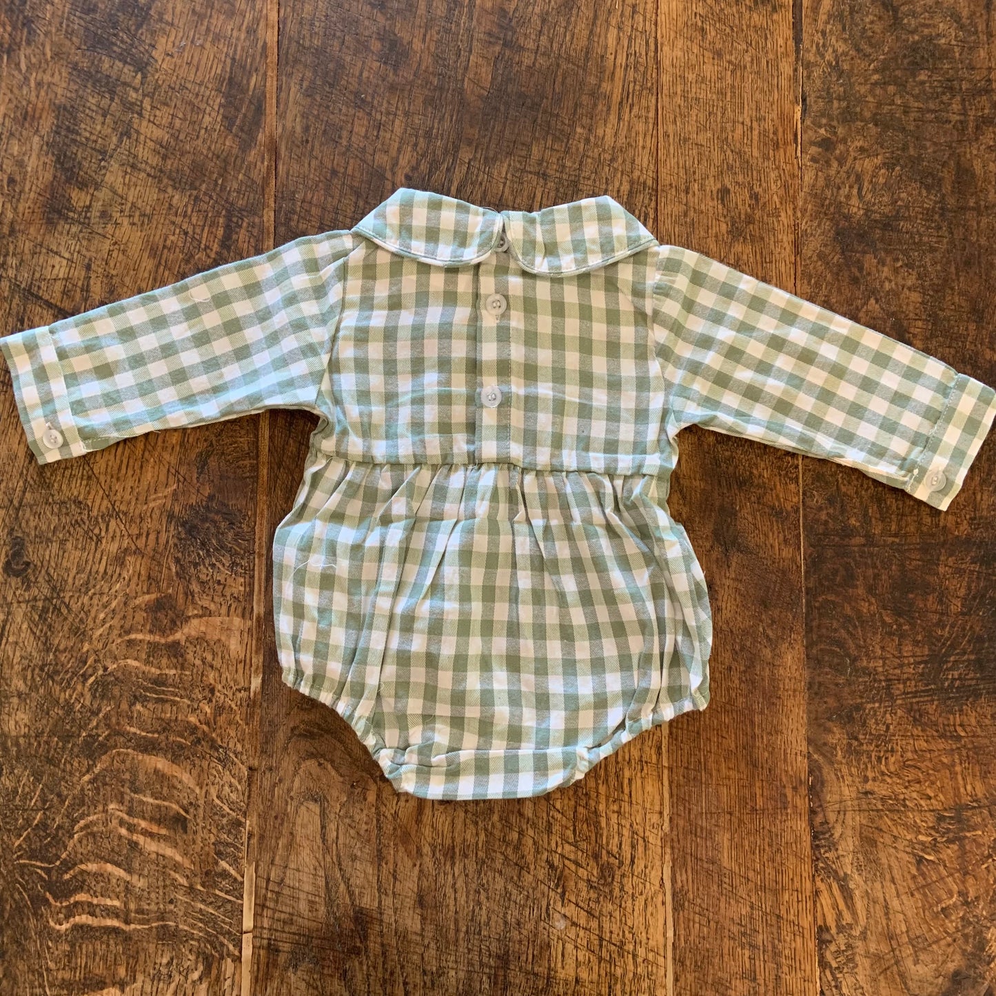 Emma Jean Sage Gingham Bubble