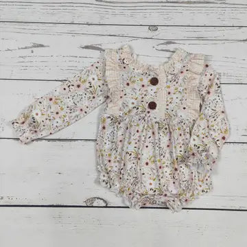 Long Sleeve Flower Bubble